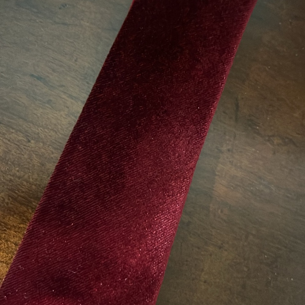 FREE PEOPLE BNWT 
Vaughn Velvet Tie - Picture 7 of 8